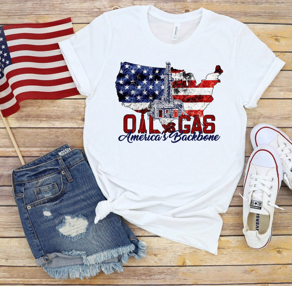 Oil & Gas The Backbone of America w/ USA & Rig
